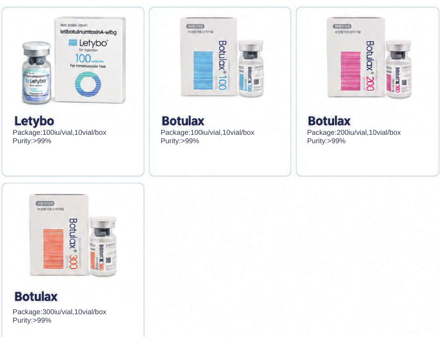 Letybo / Botulax catalog reference